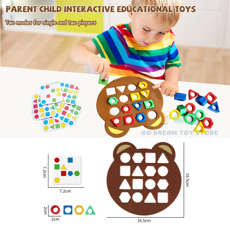 🌟 Shape Matching : Le Puzzle Éducatif pour Enfants