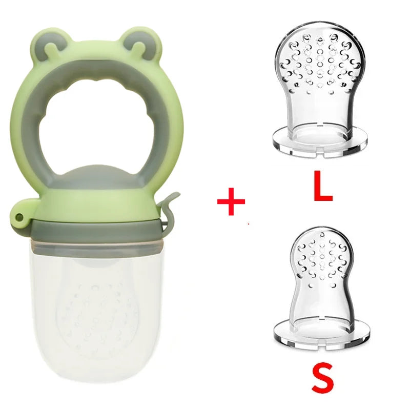 Tétine à Fruits Evolutive en Silicone-Sécurité, Eveil et Plaisir pour Bébé👶