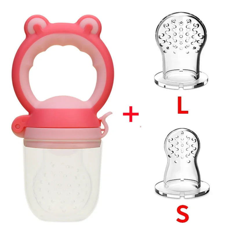 Tétine à Fruits Evolutive en Silicone-Sécurité, Eveil et Plaisir pour Bébé👶