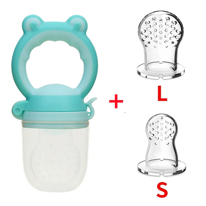 Tétine à Fruits Evolutive en Silicone-Sécurité, Eveil et Plaisir pour Bébé👶