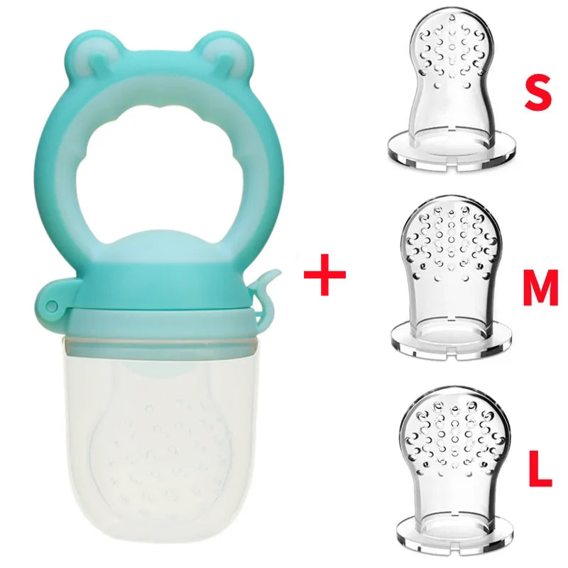 Tétine à Fruits Evolutive en Silicone-Sécurité, Eveil et Plaisir pour Bébé👶